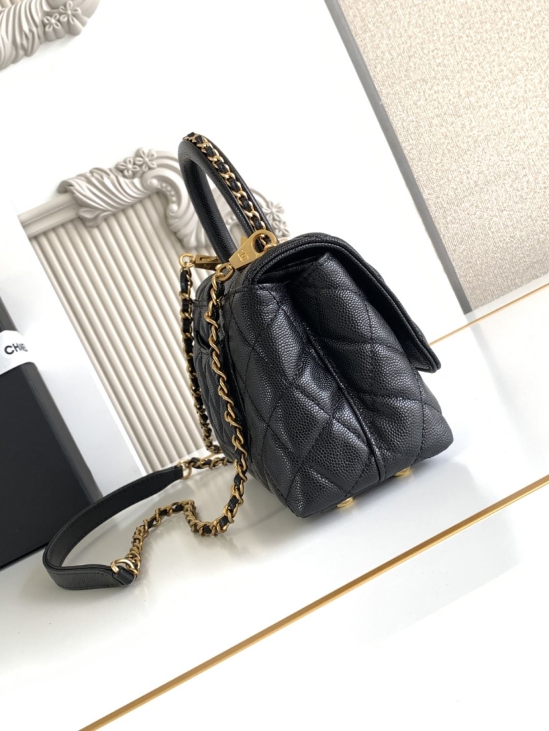 Ch**el top handle bags